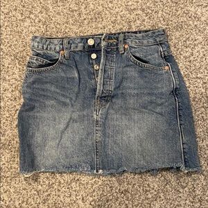 Jean skirt